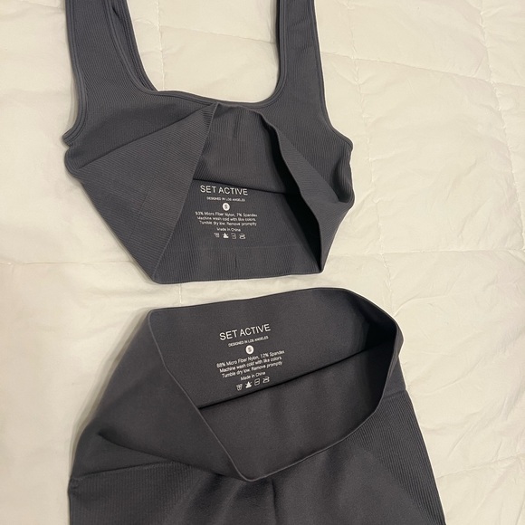 SET ACTIVE - bra and leggings - Picture 7 of 8